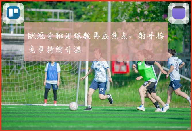 欧冠金靴进球数再成焦点,射手榜竞争持续升温